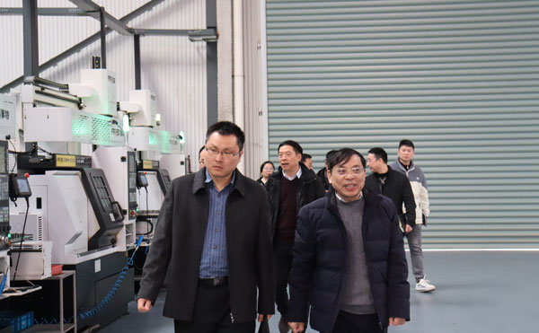 2024年1月17日，江西省工业和信息化厅调研组光临9001诚信金沙调研中幼企业发展情况。