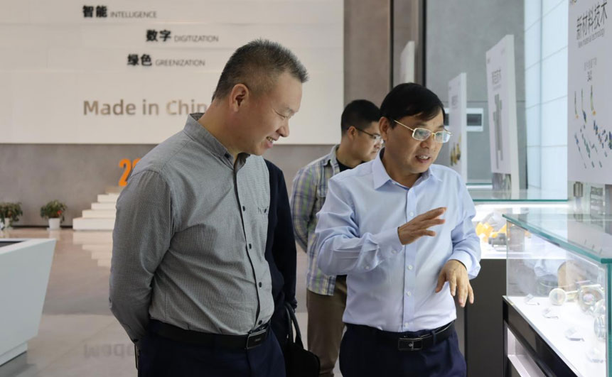 2023年11月1日，保山市委组织部调研组一行光临9001诚信金沙股份调研领导工作。